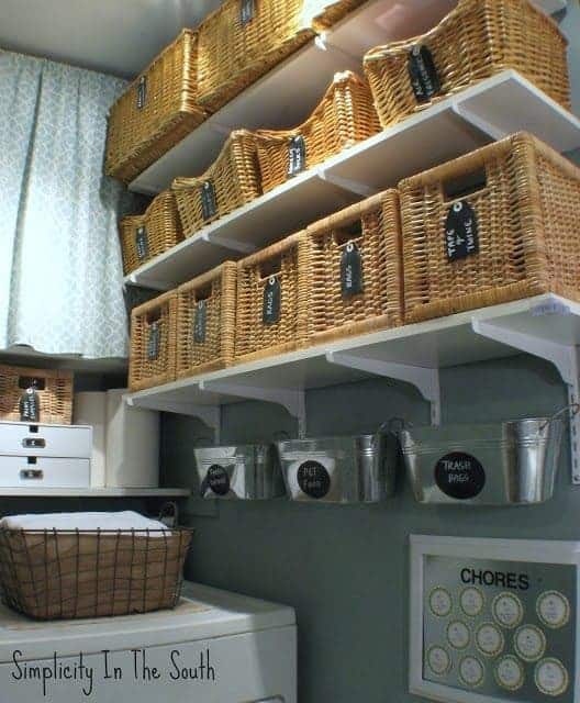 laundry room Simplicity in the South