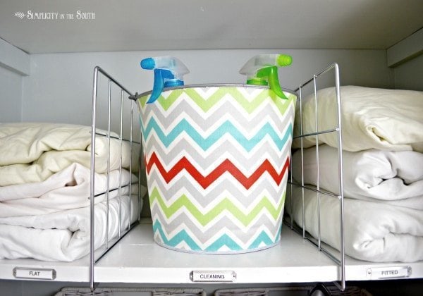 {Mod Podge Madness}: How to Decoupage a Galvanized Pail With Fabric