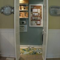 {small Home/ BIG Ideas} How to Turn A Bifold Door Into French Doors