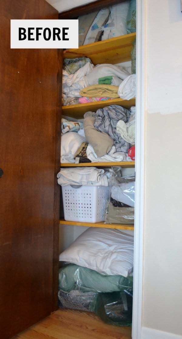 Linen Closet Organization Small Home, Ideas For Linen Closet Shelves And Cabinets