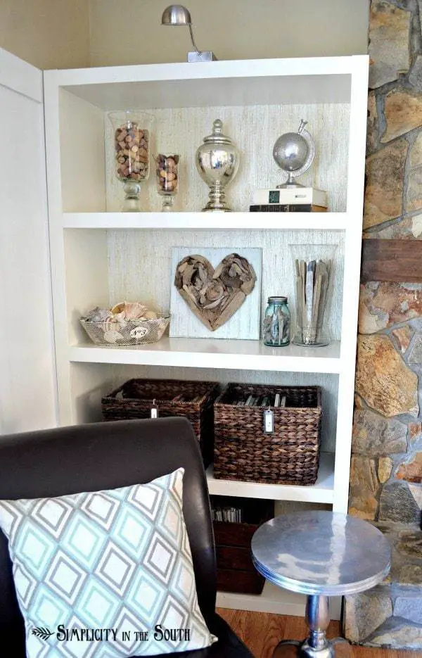 Living room bookcase