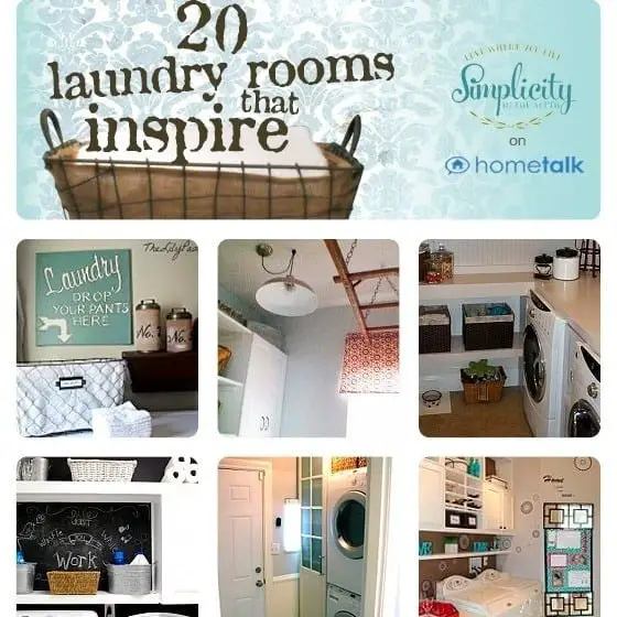 20 inspiring laundry rooms