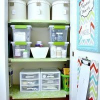 Hall Closet Organization: small home / BIG IDEAS