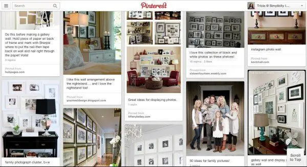 Pinterest Gallery Wall Ideas