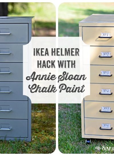 Ikea Helmer cabinet hack with ASCP in Arles.
