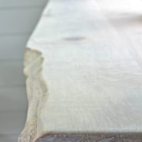 DIY Live Edge Wood Bar & An Easy Way to Join Wood Planks Using Basic Tools (Video Tutorial)