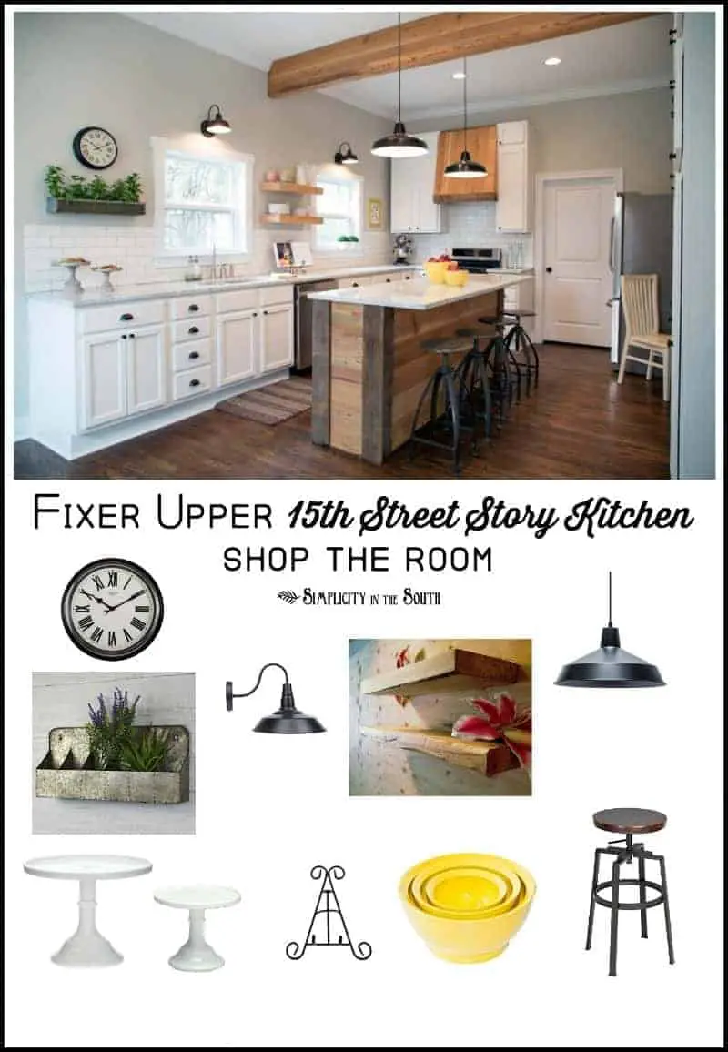 Fixer Upper 15th Street Story Kitchen | Shop the Room