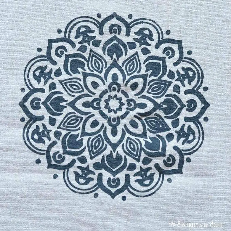 Mandala stencil
