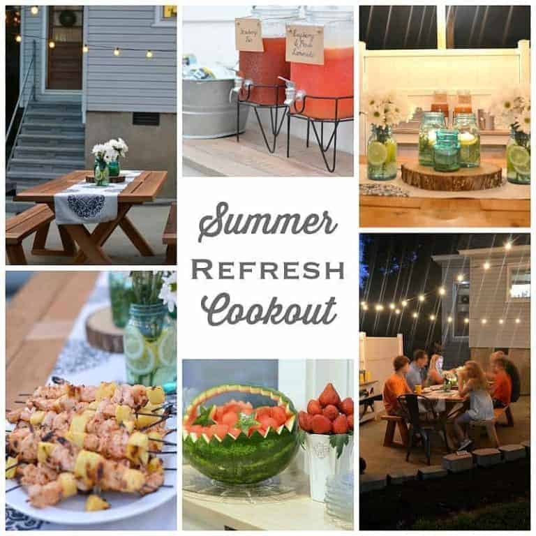 A Summer Refresh and Relax Cookout
