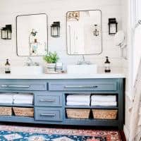 6 Master Bathroom Organization Ideas for the Vanity + Cabinets + More