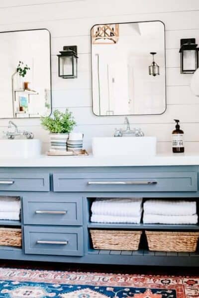 organizing tips for the bathroom vanity cabinets and shower