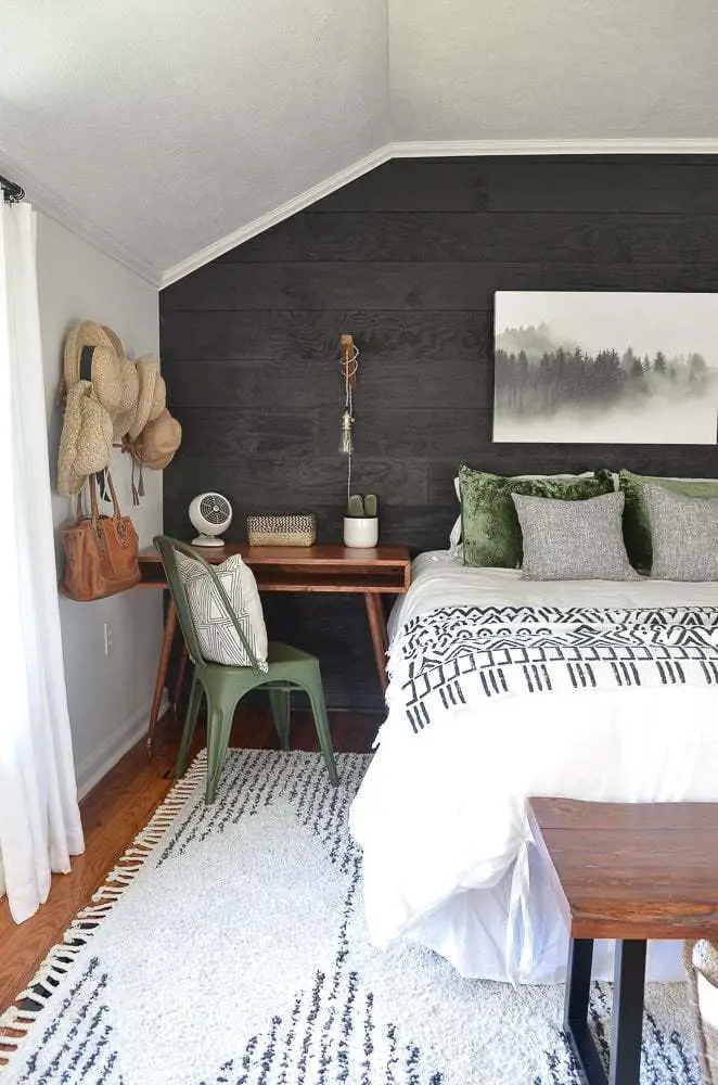 guest bedroom makeover on a small budget