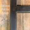 patina finish close up