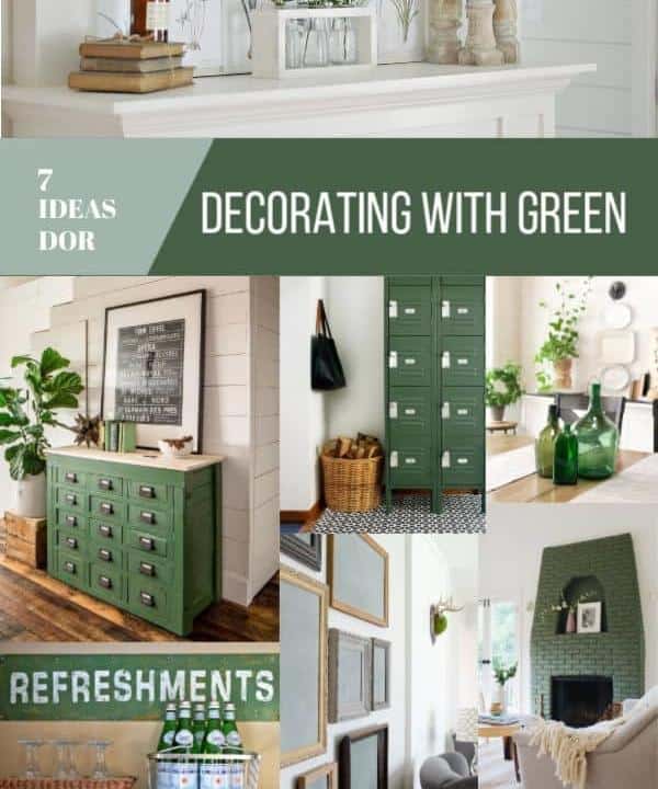 Simple Ideas for Decorating with the Color Green