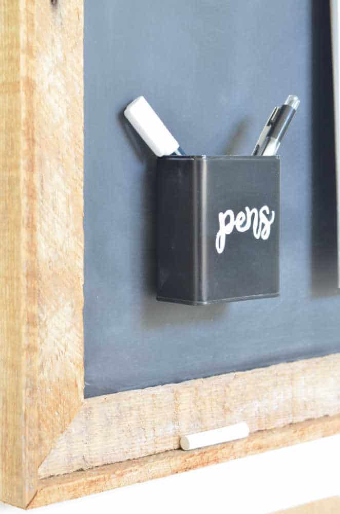 use a spice container for a pen holder
