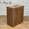 custom walnut storage box