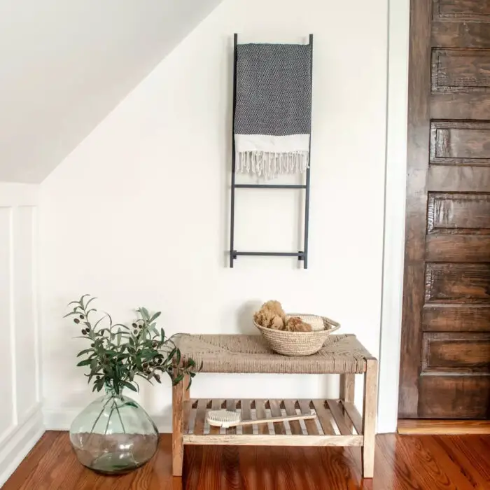 solid steel wall blanket towel ladder Simplicity in the South Shop